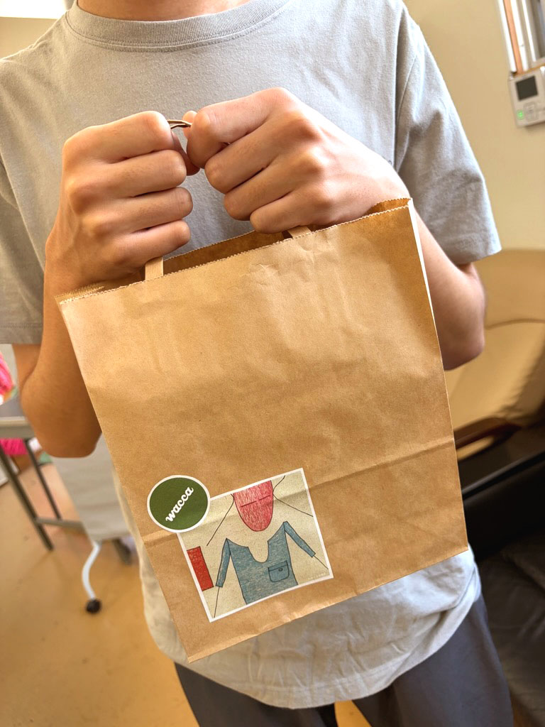 お菓子販売用のNewデザイン紙袋！